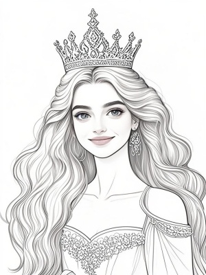 bold and simple coloring pages - Image 2