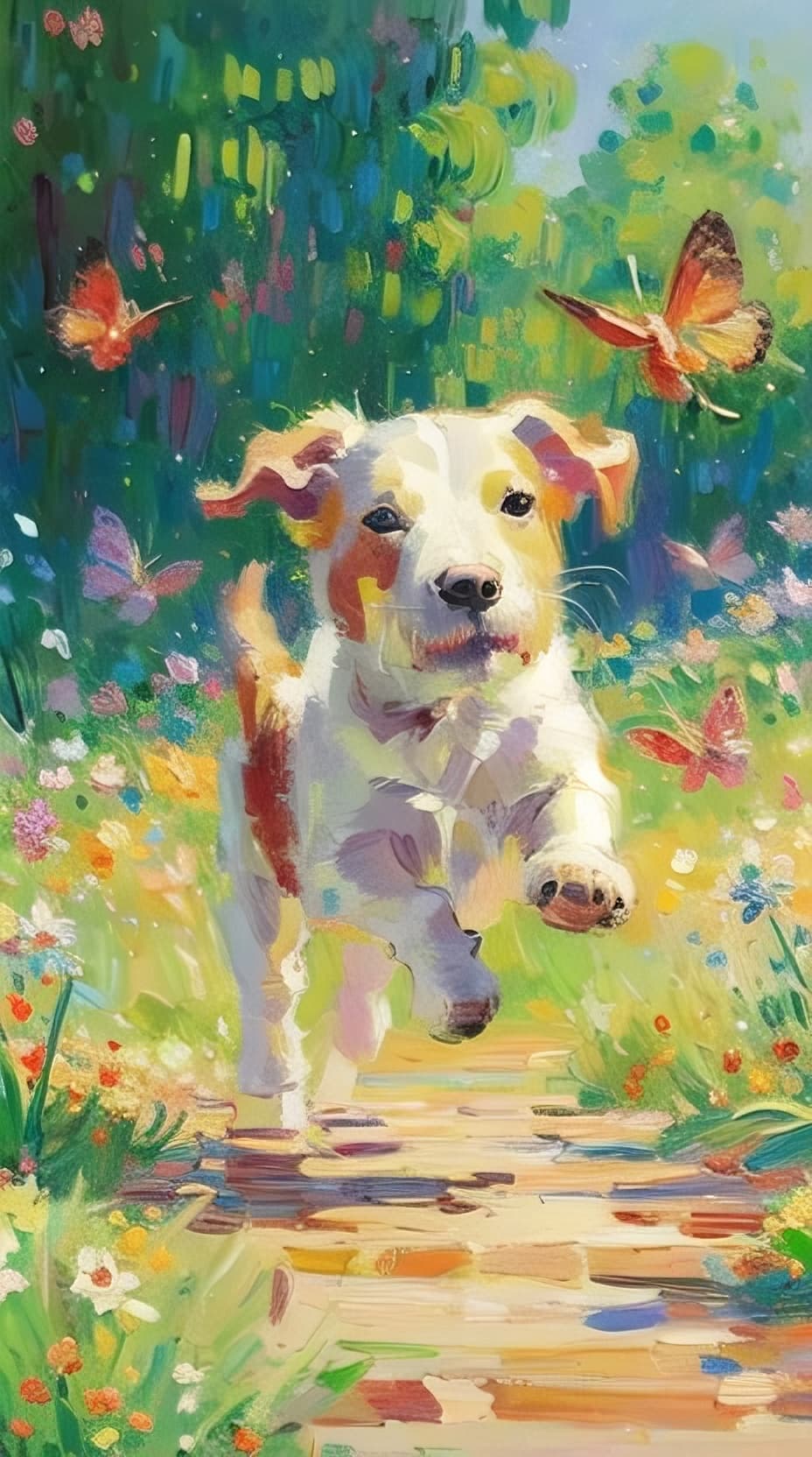 AI Watercolor Style Cat Photo
