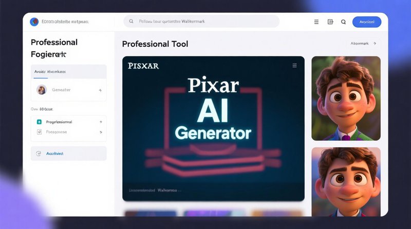 Pixar-style character