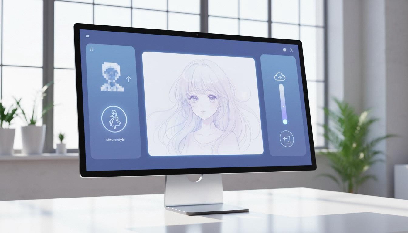 Shoujo anime filter online steps