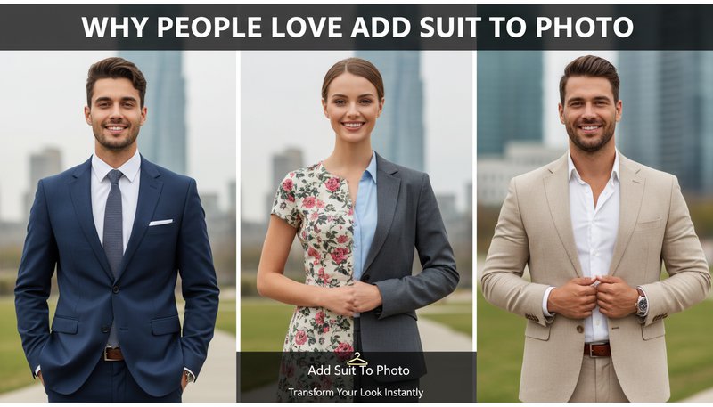 Add Suit To Photo