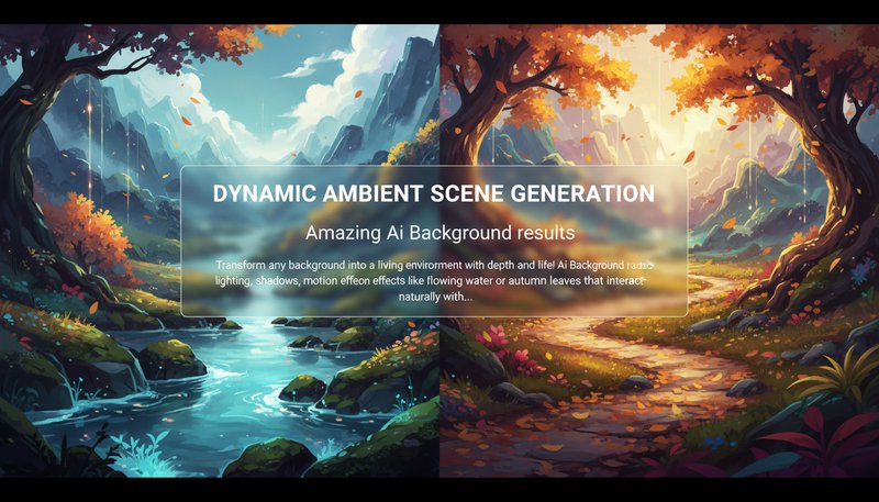 Ai Background effect example