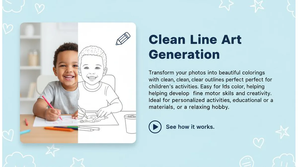 AI Coloring Page Generator