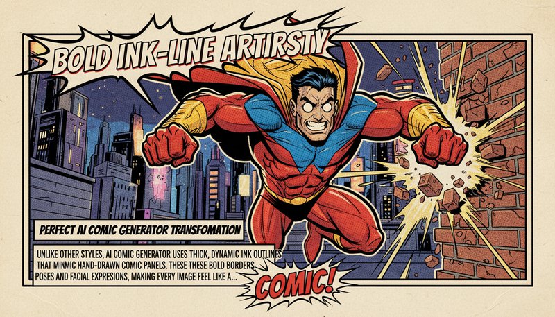 Ai Comic Generator style example