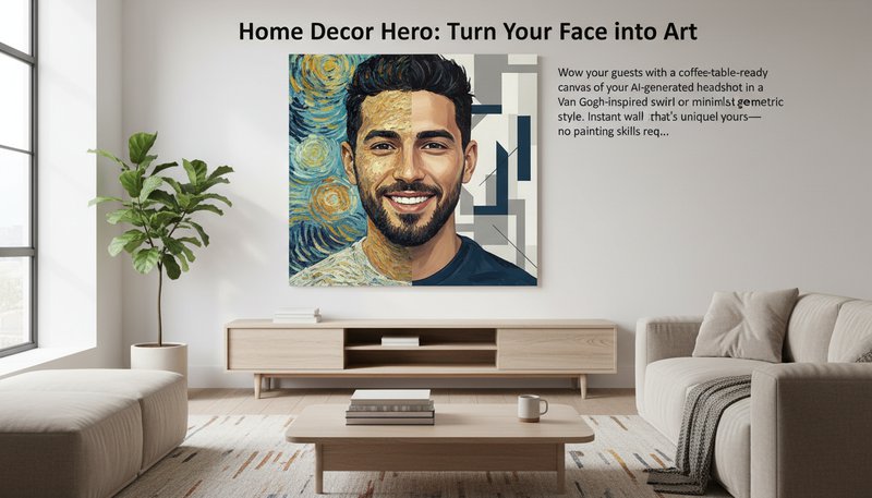 Creator profile headshot for newsletters and bio pages