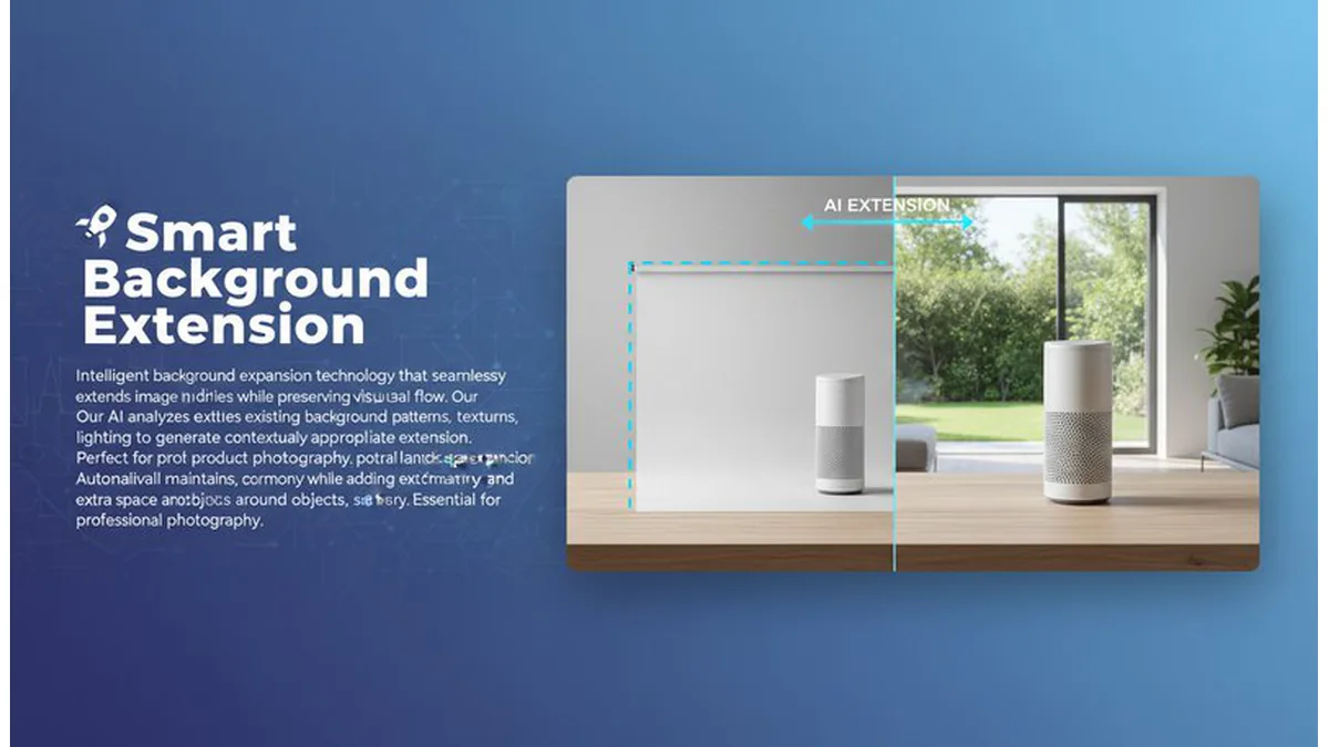 AI image uncropper examples