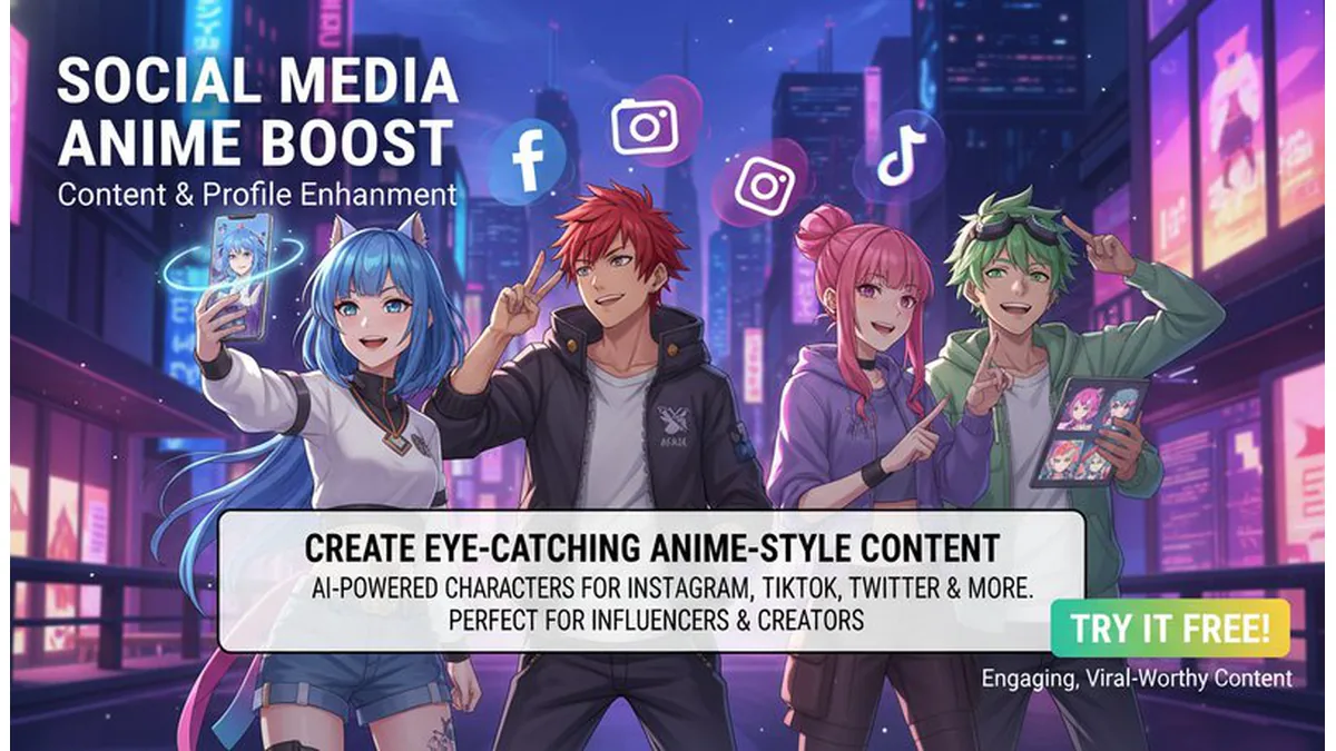 Anime character styles