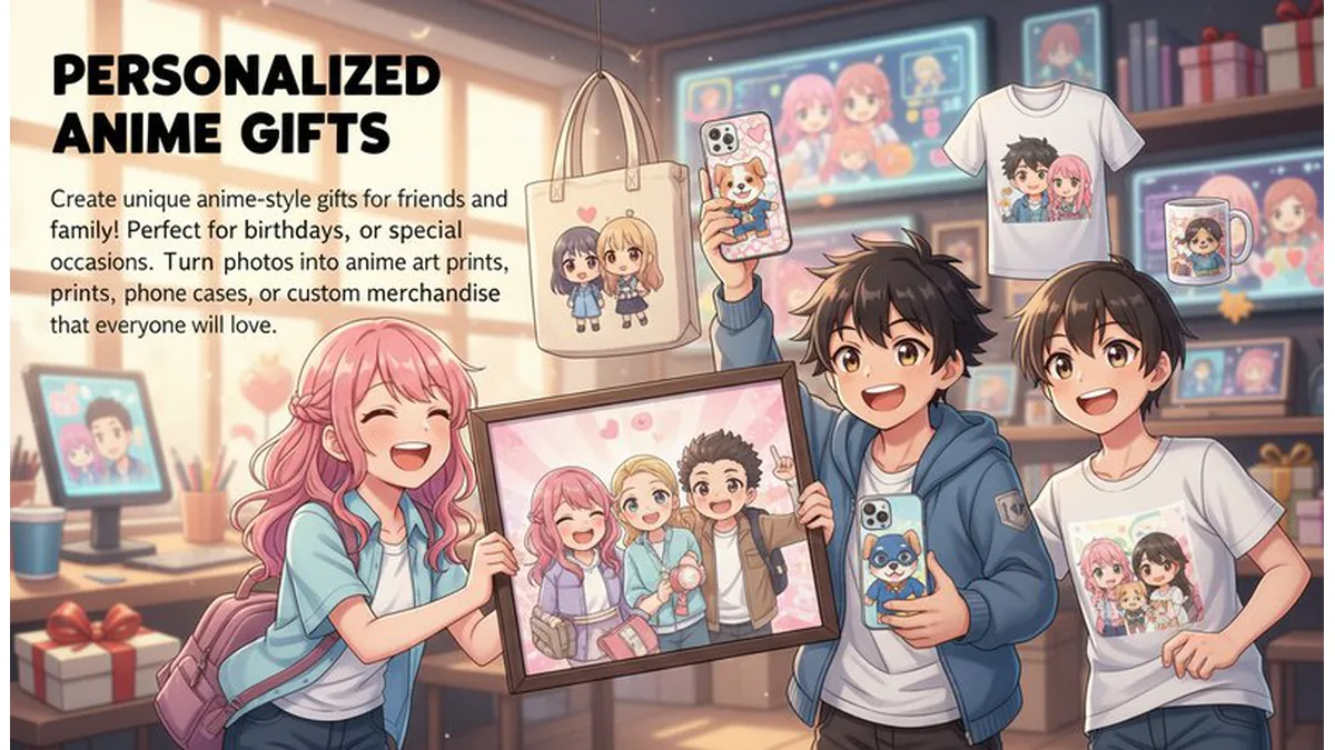 Anime gift preview