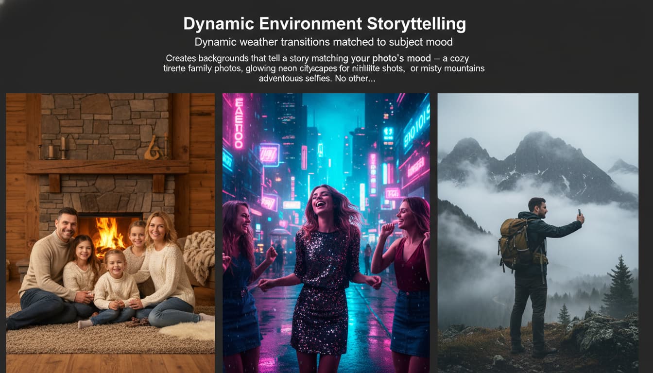 Background Changer effect example