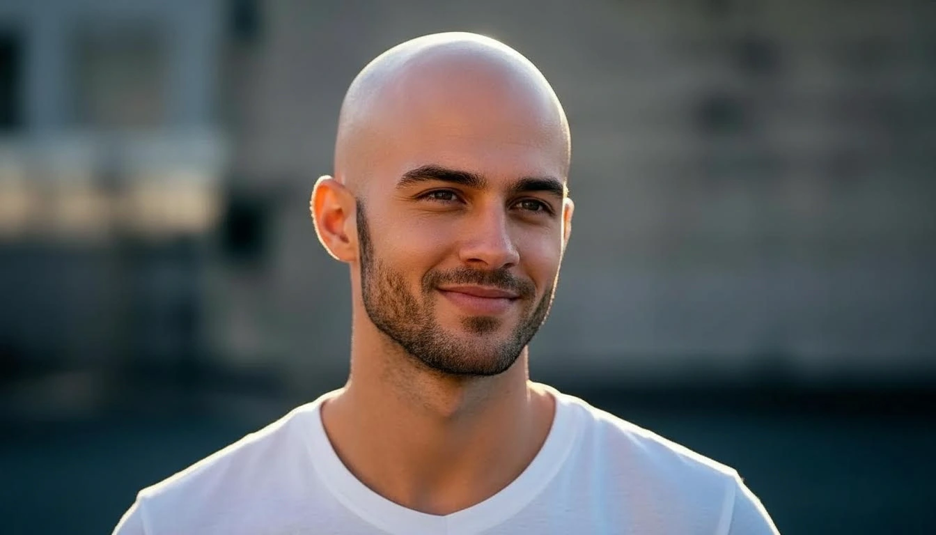 AI-powered bald style look analysis