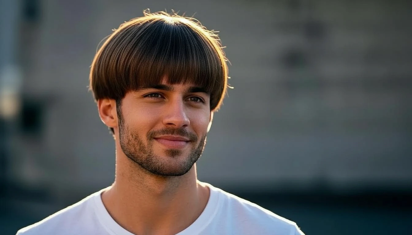 AI-powered bowl cut hairstyle analysis