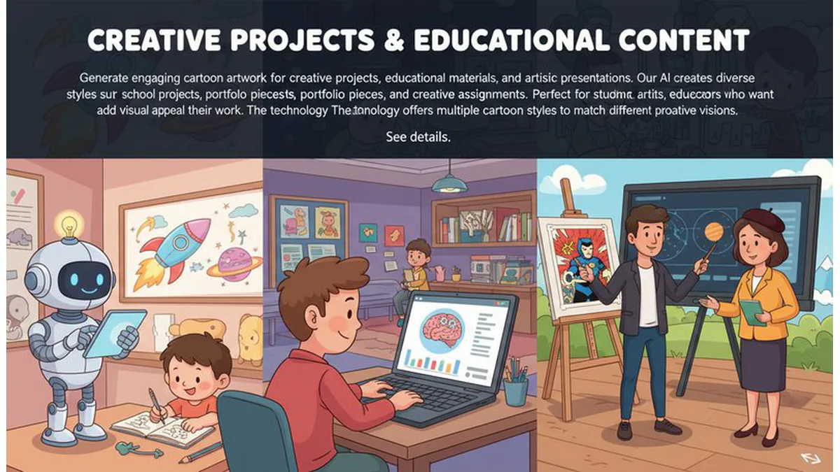 AI cartoon style analysis technology