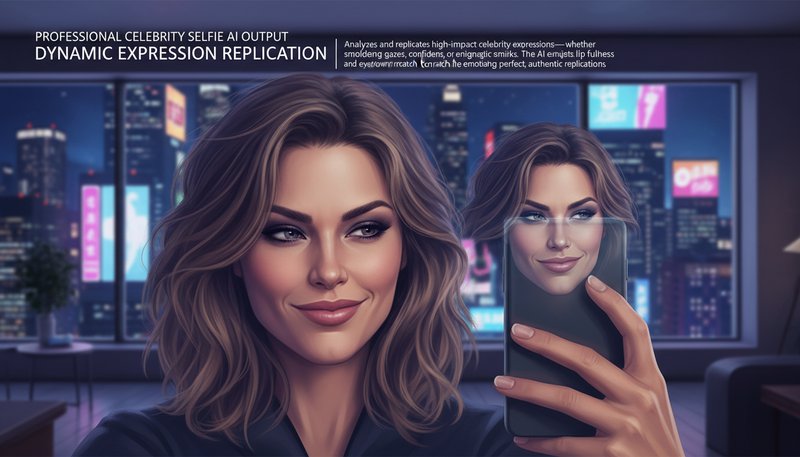 Celebrity Selfie Ai quality example