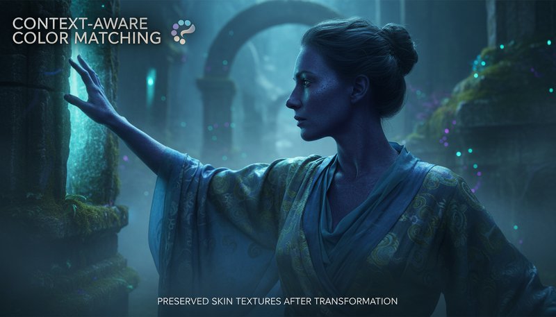 Change Skin Color advanced example