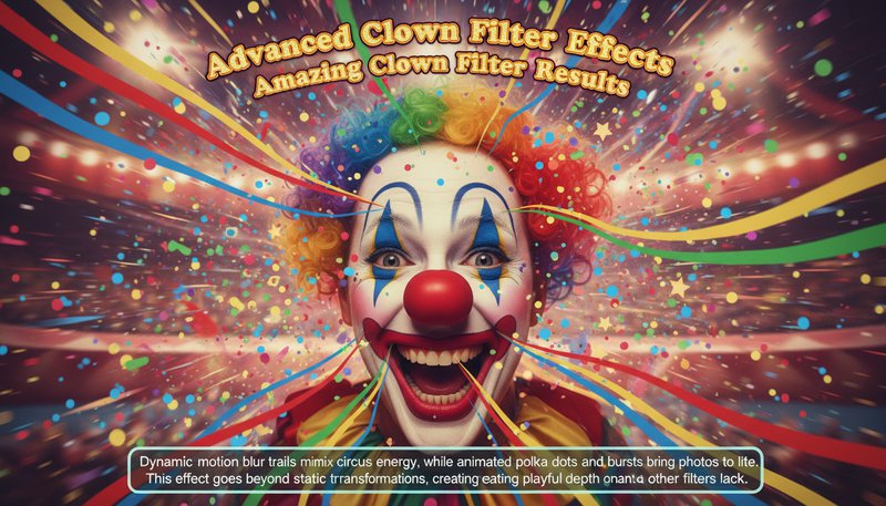 Clown Filter effect example