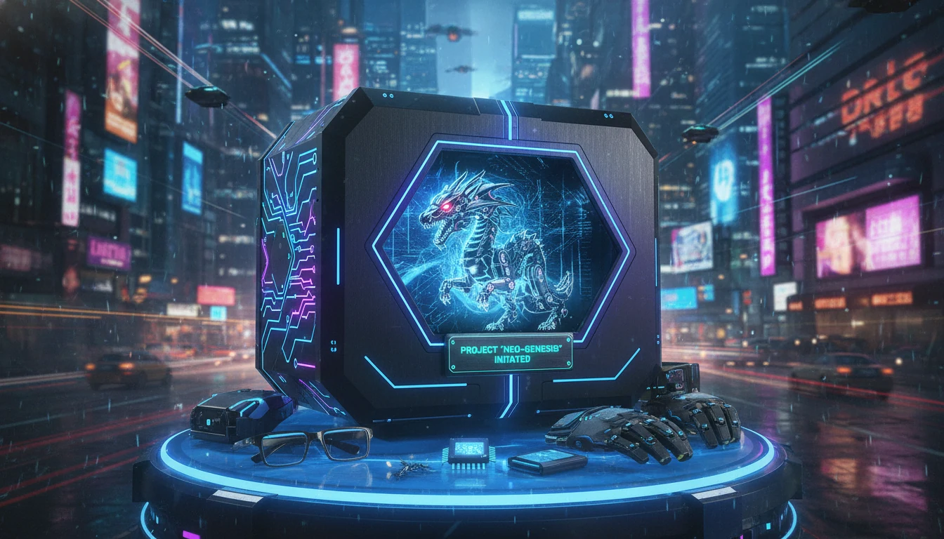 Cyberpunk gift preview