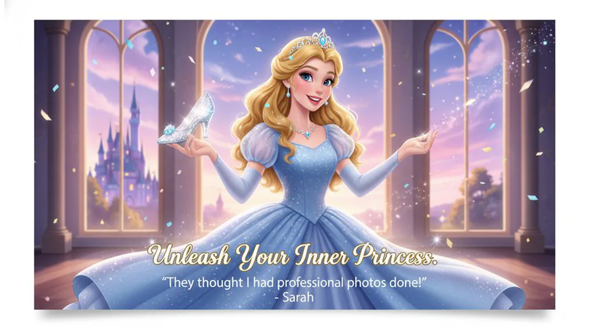 Disney princess cosplay preview