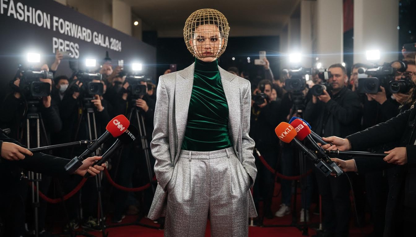 Fashion Paparazzi effect example