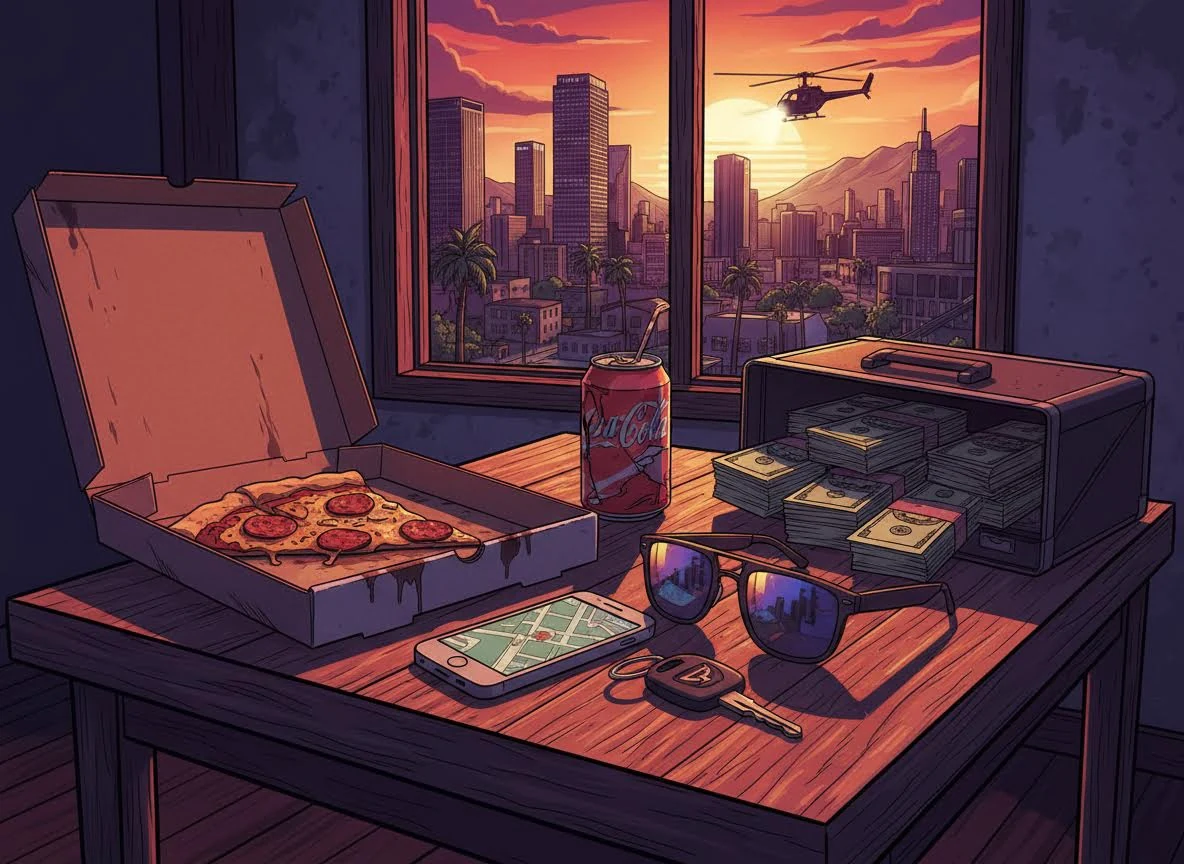GTA still life art