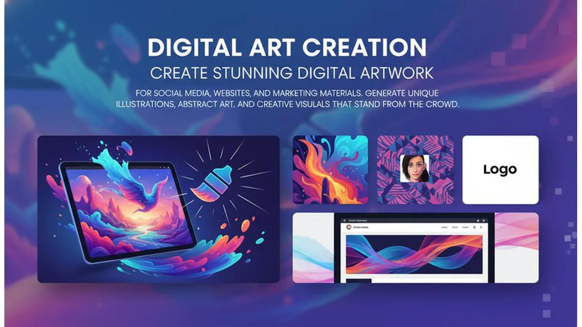 AI long wavy hairstyle preview for men