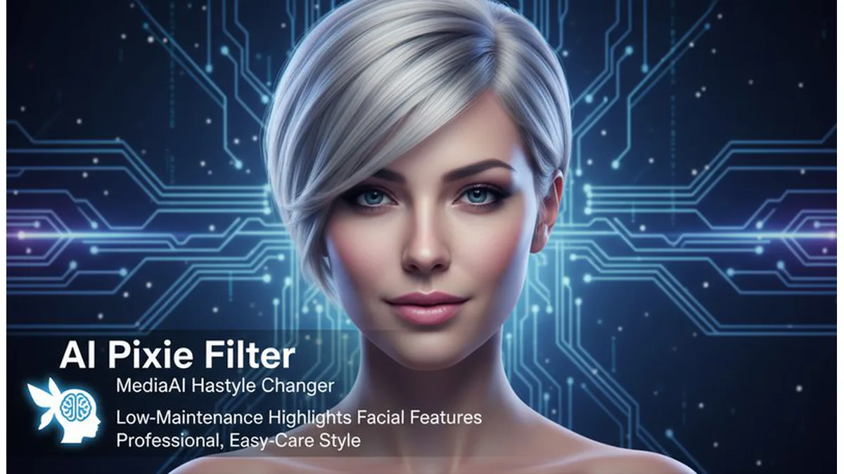 AI pixie haircut preview for men