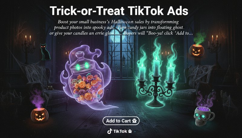 Halloween social media post example