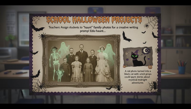 Halloween party invitation example