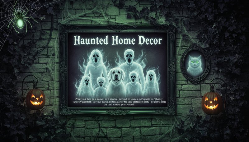 Personalized Halloween card example