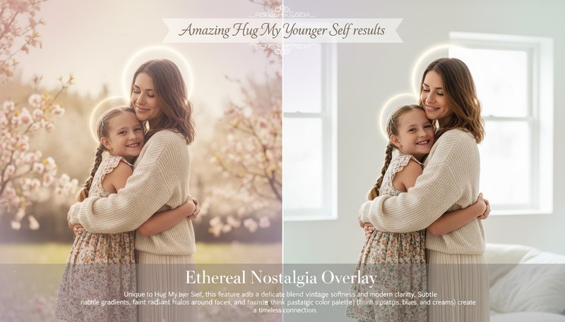 Hug My Younger Self effect example