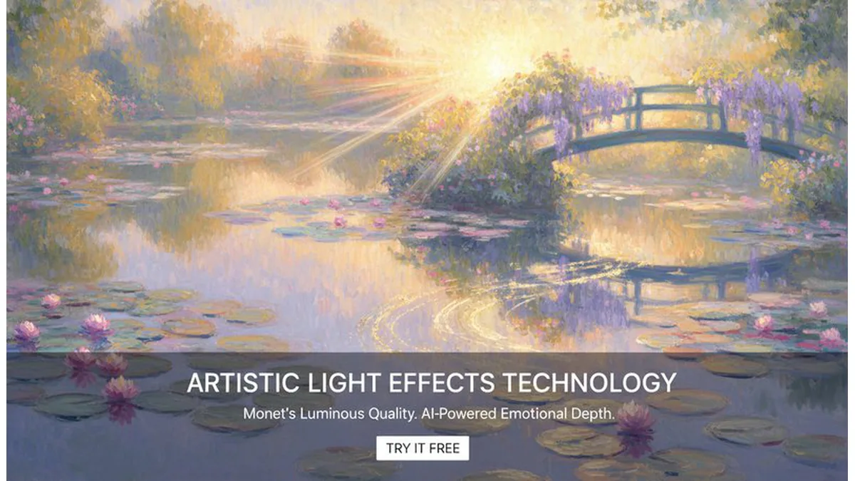 Monet light effects