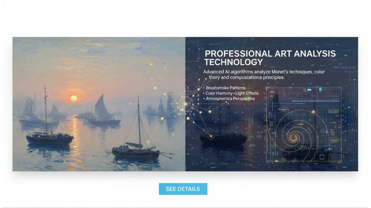 Monet artistic analysis