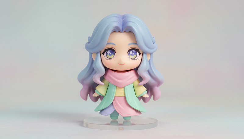 Nano Banana Ai 3D Figurines advanced example