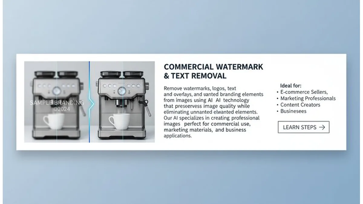 Object removal examples