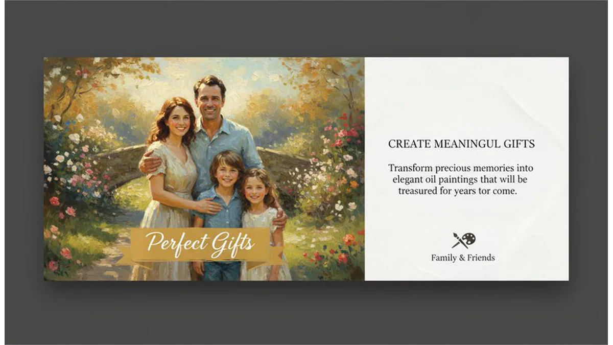 Oil painting gifts preview