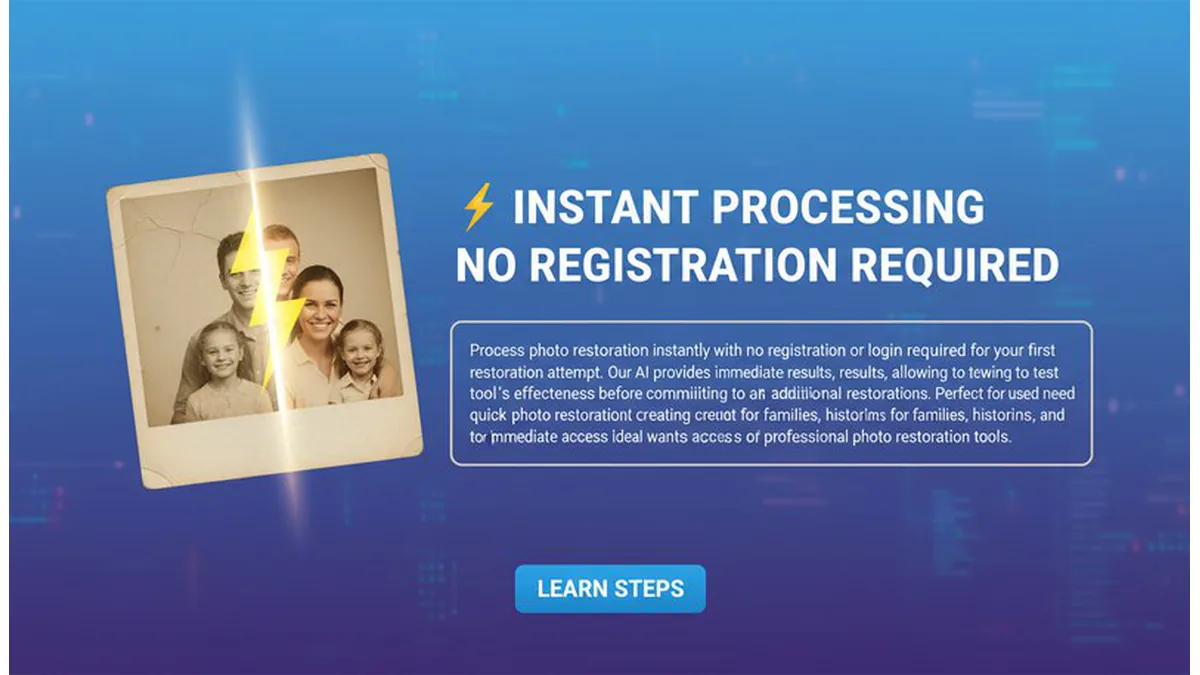 Photo restoration examples