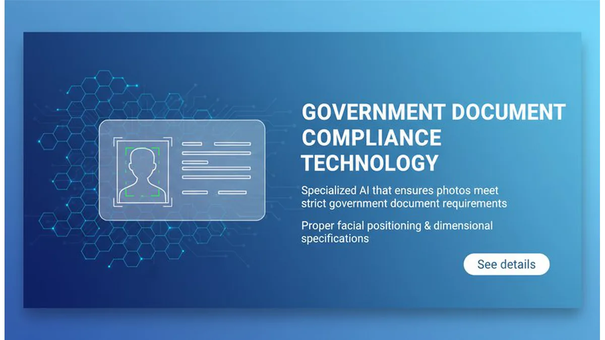 Official document photo examples