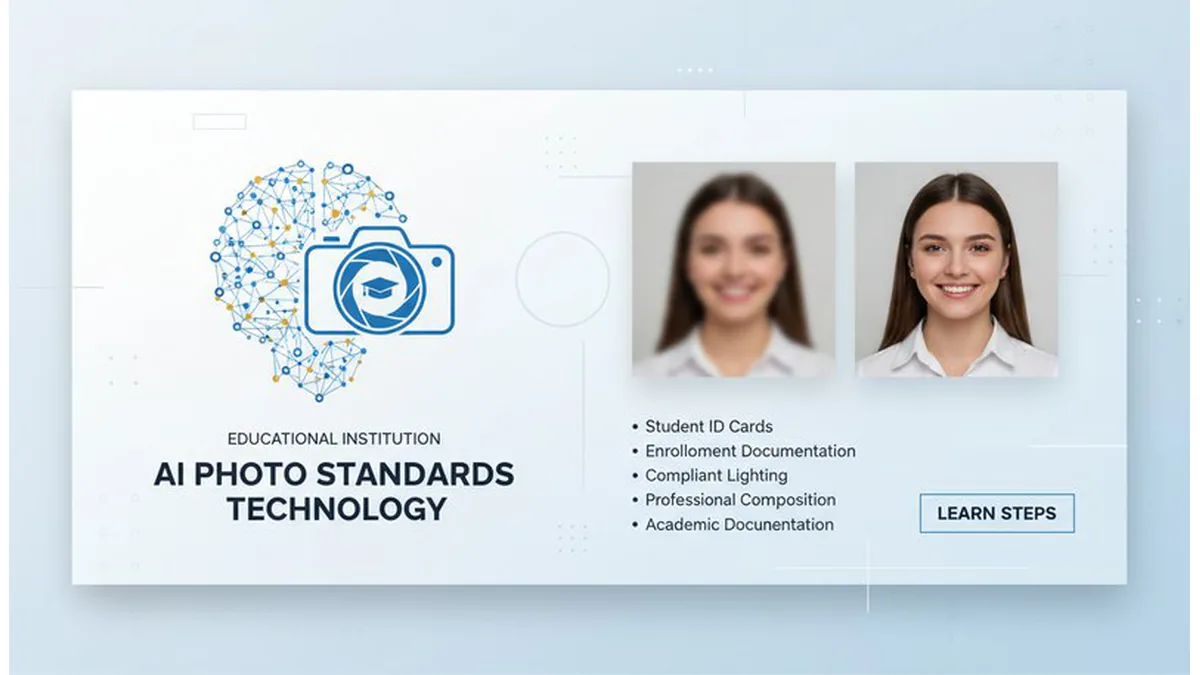 Professional passport photo examples