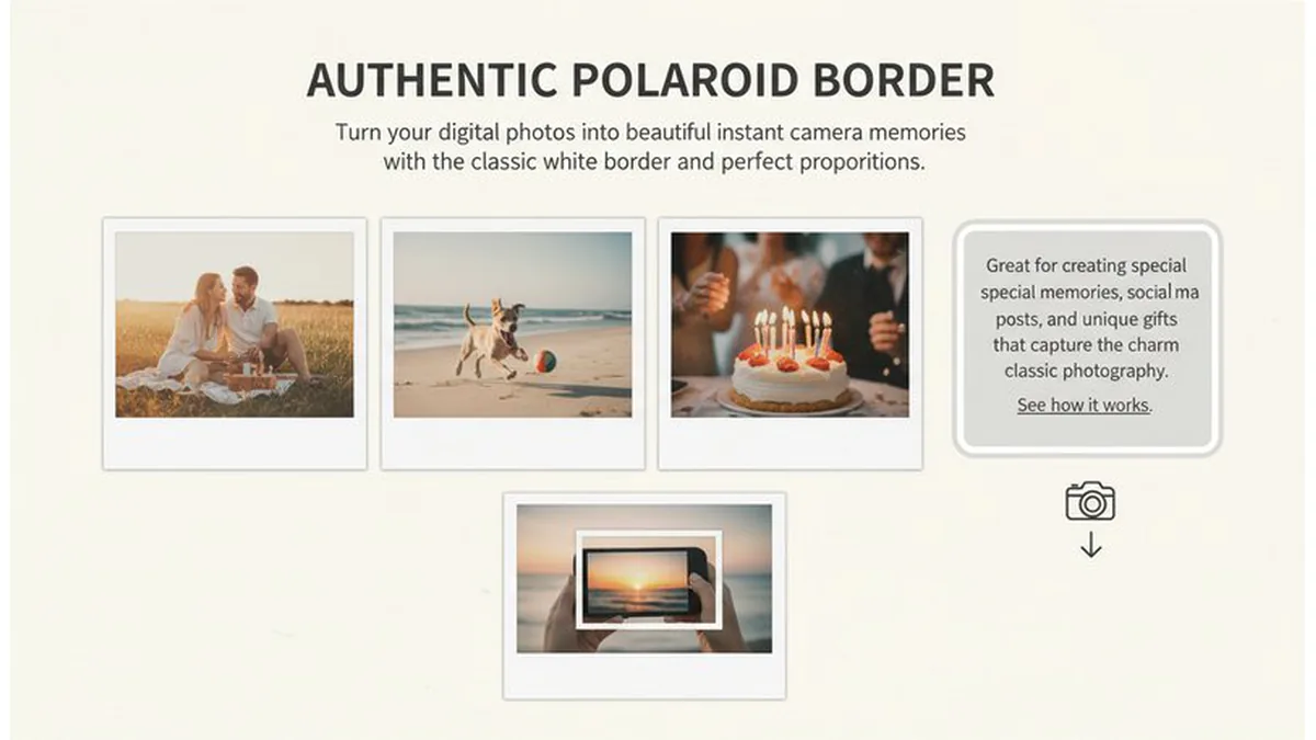 Polaroid photo preview