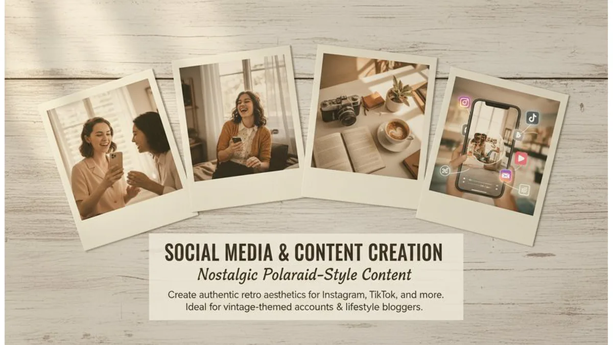 Polaroid vintage color examples