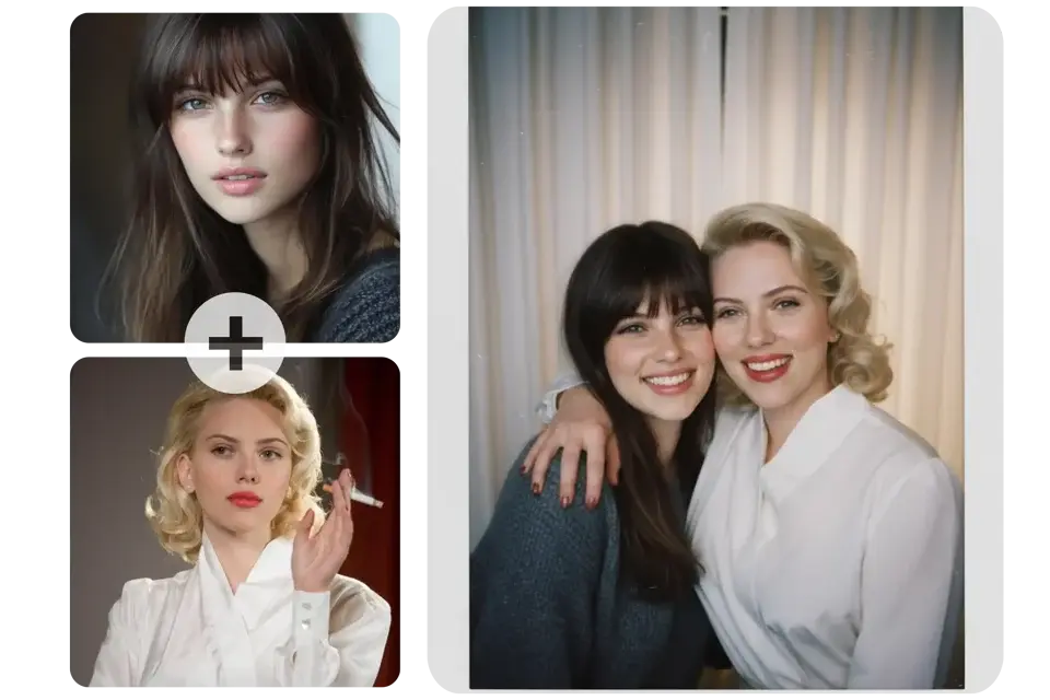 Polaroid social media example