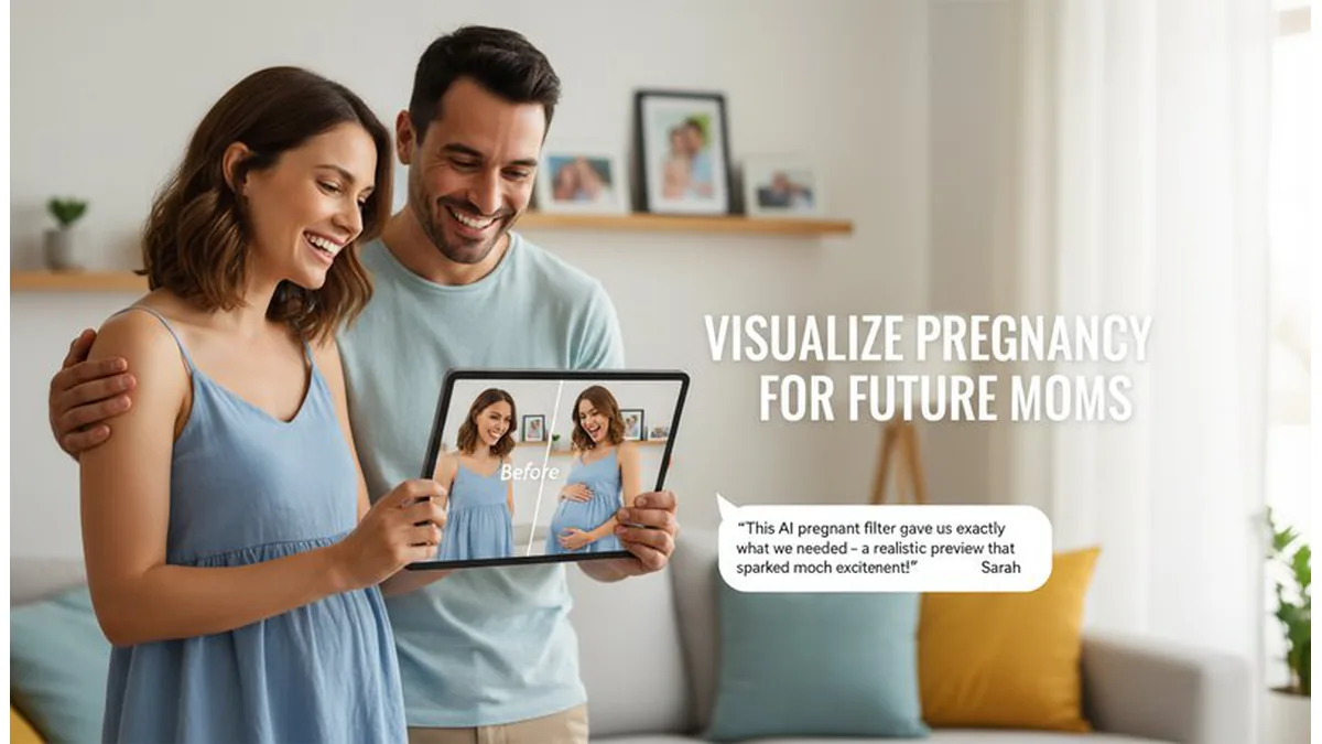 Future mom pregnancy visualization preview