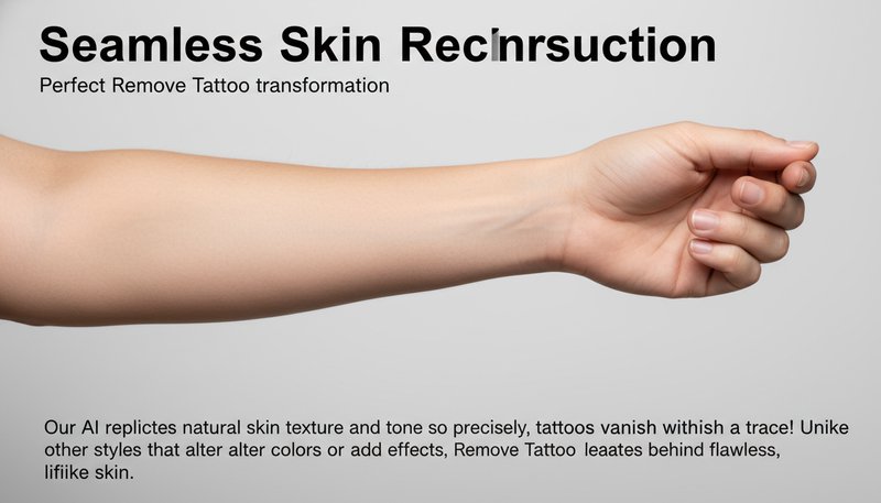 Remove Tattoo style example