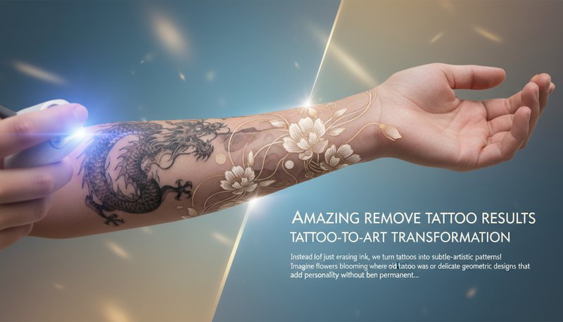 Remove Tattoo effect example
