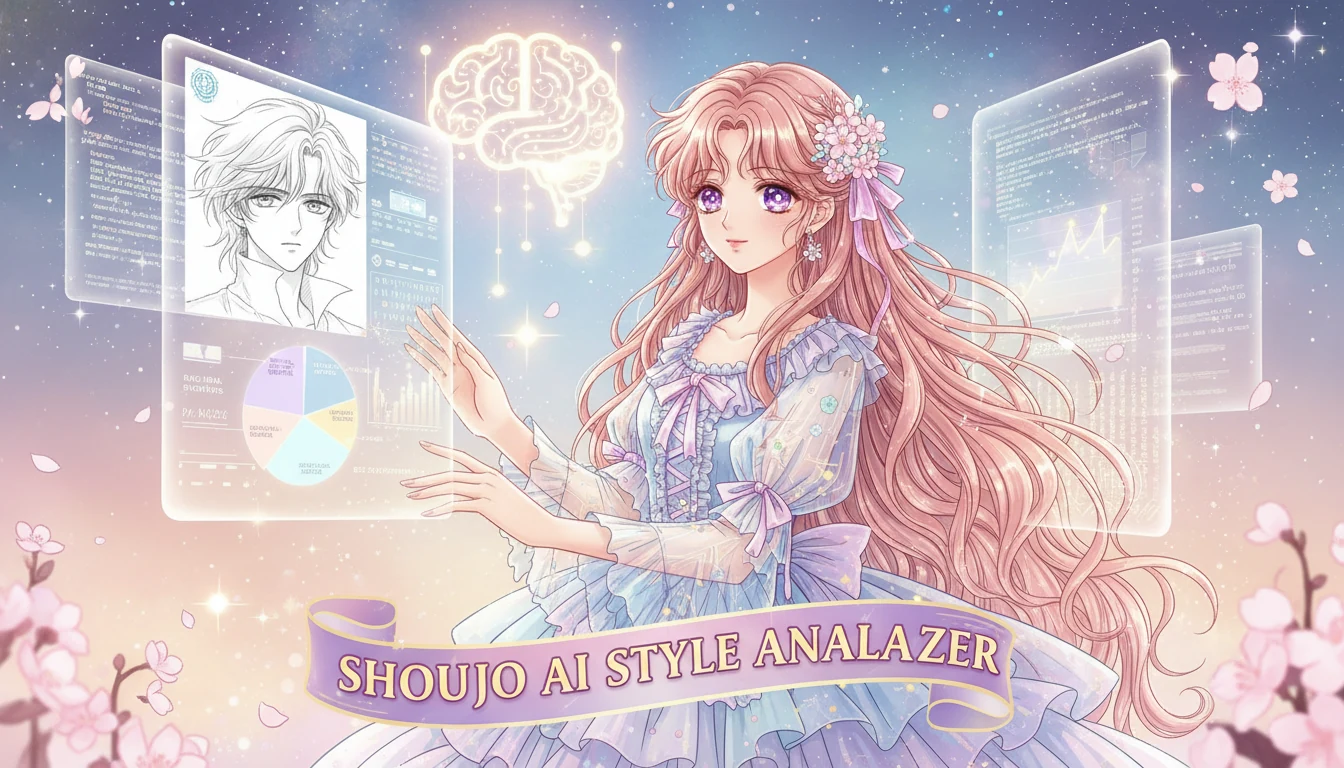 AI-powered shoujo anime style analysis