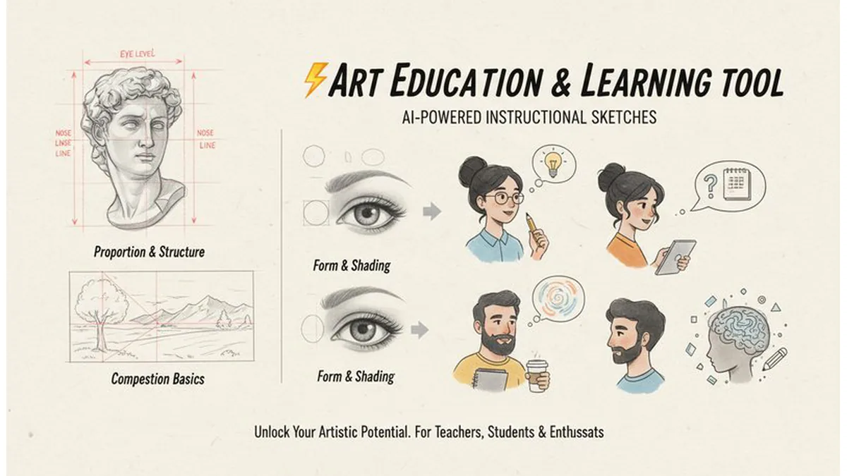 Sketch art technology