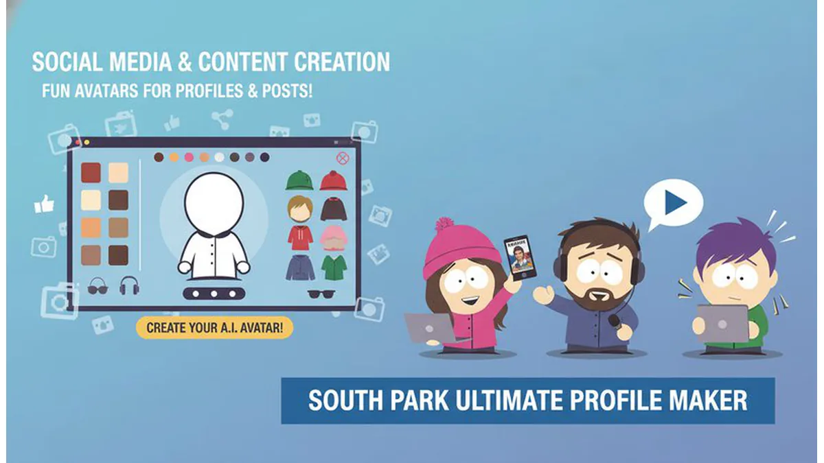 South Park bold outlines examples