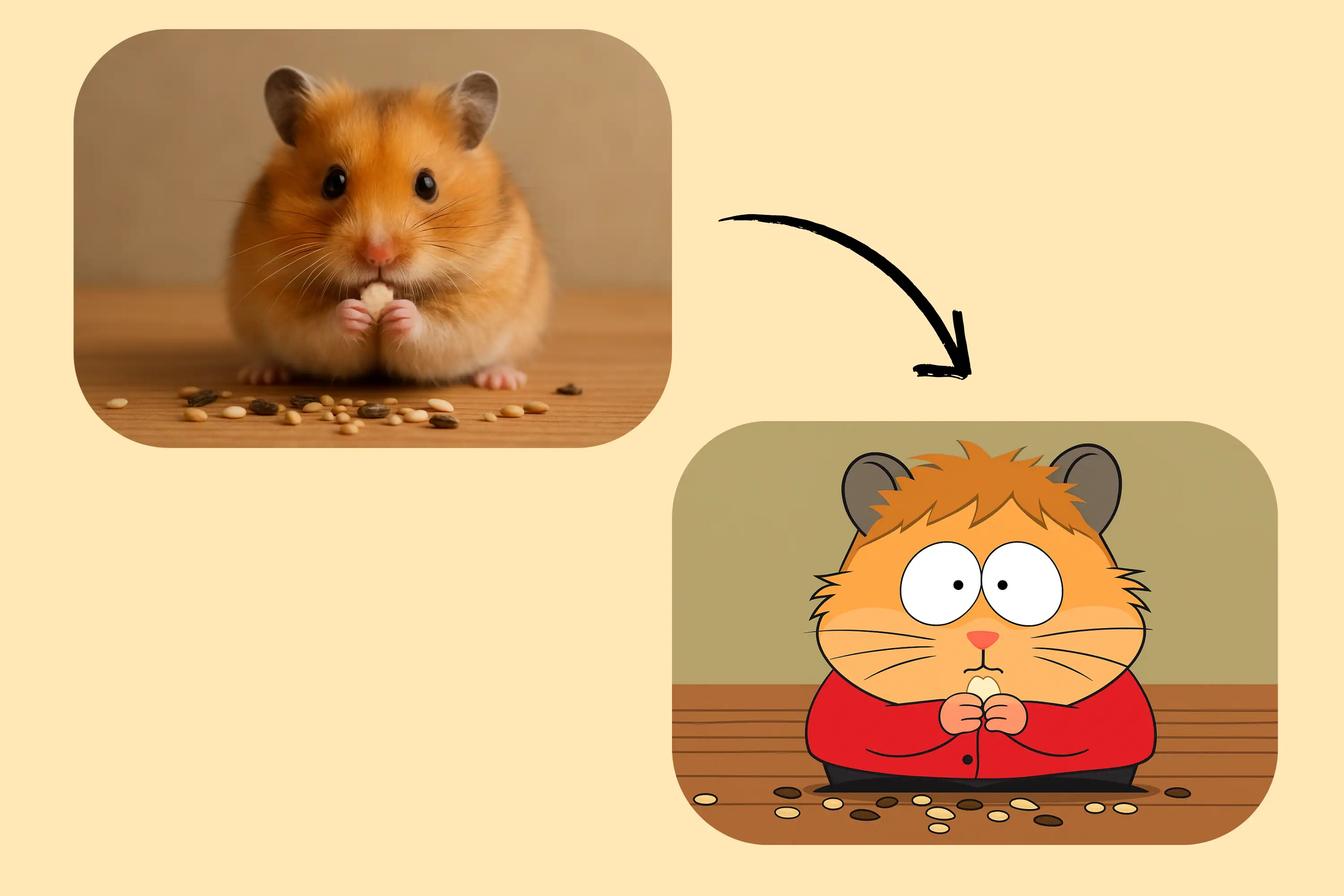 South Park cartoon style