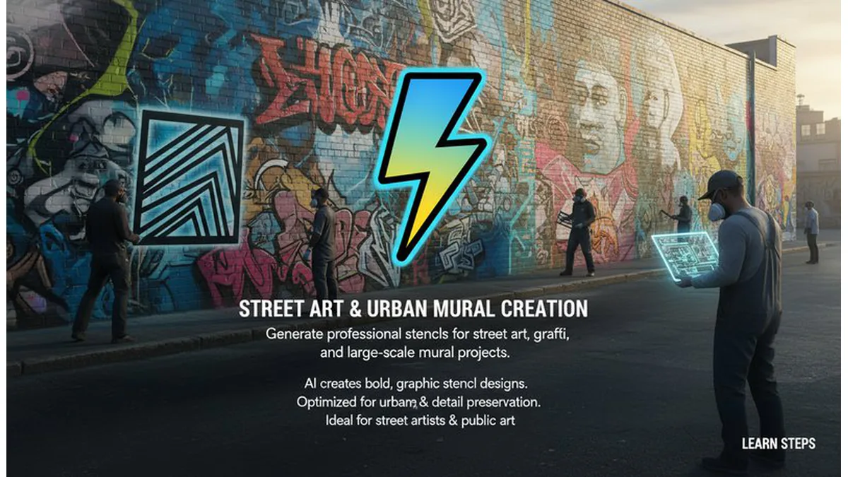 Layered stencil examples