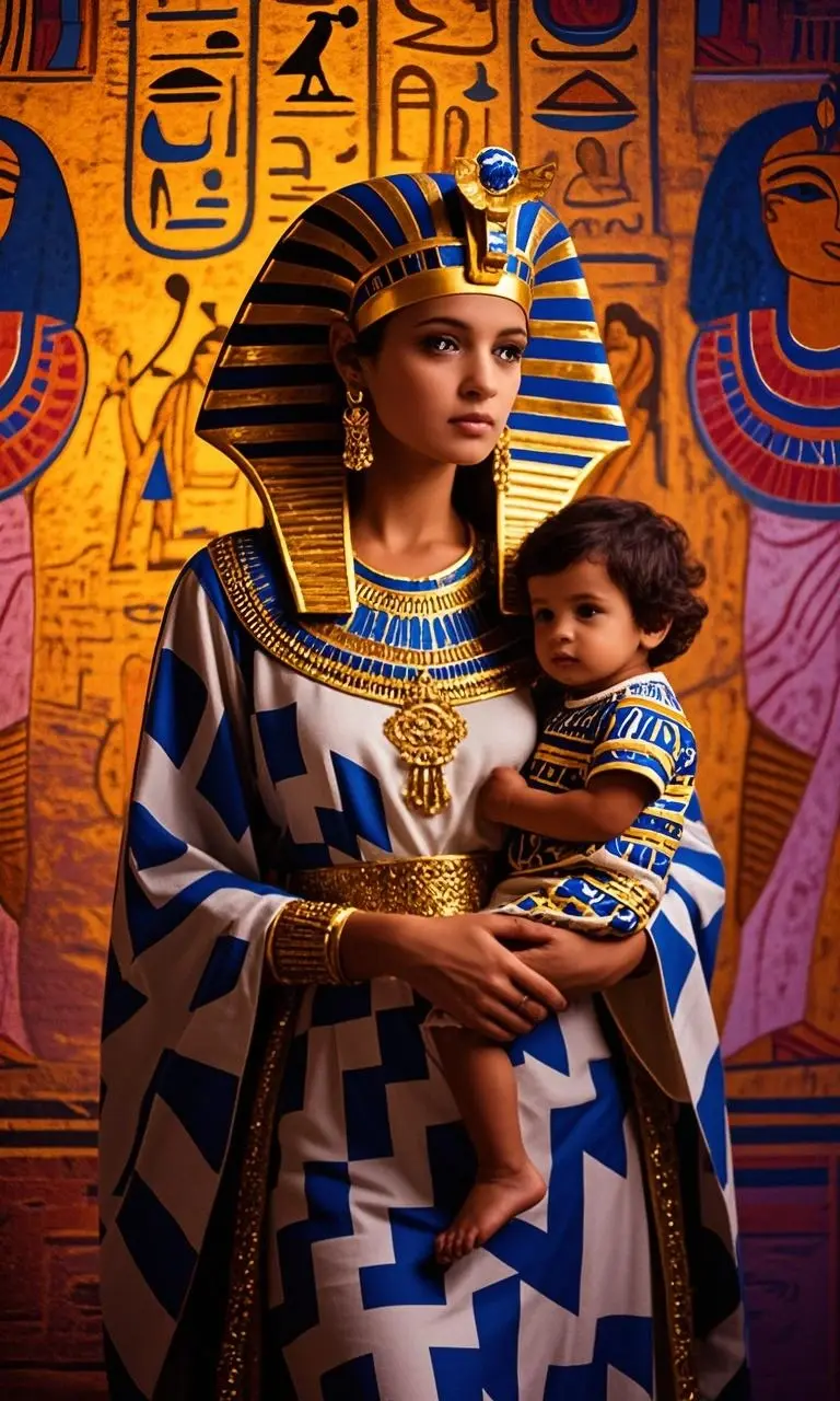 Transform photos into Ancient Egyptian art style - Turn photo to art