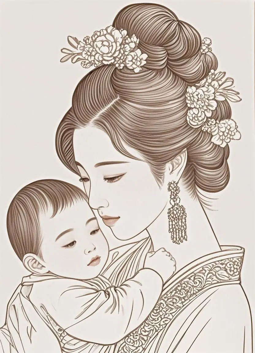 AI Image to Image - Korean Joseon Baimyo Art Style